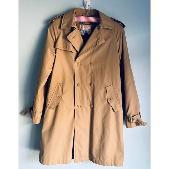 London Fog Jackets & Blazers - Vintage London Fog Trench Coat Women's 16 (Fits like Large)